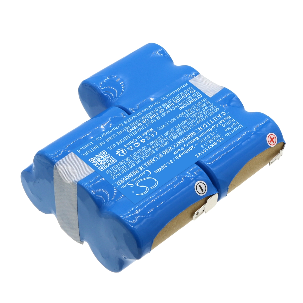 Batterier till dammsugare Black&decker CS-BKV151VX