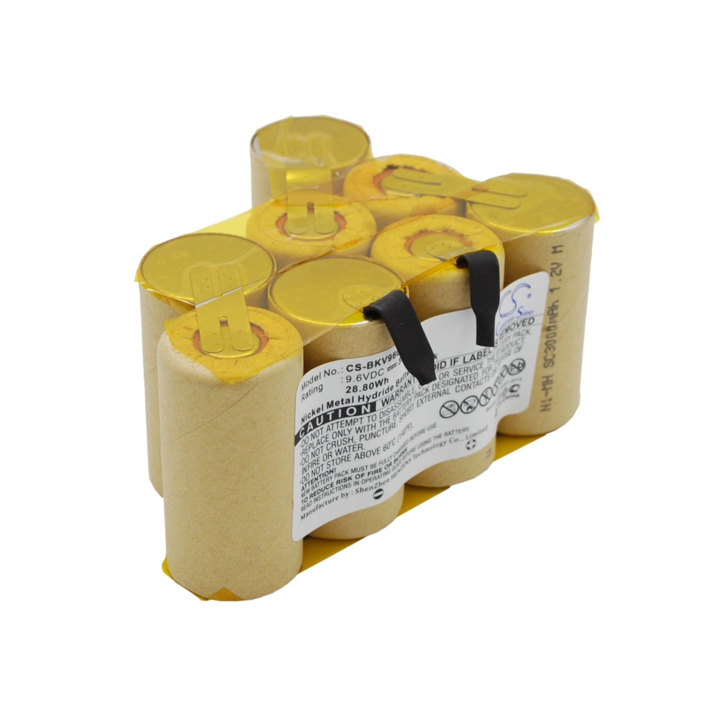 Batterier till dammsugare Black&decker CS-BKV960VX