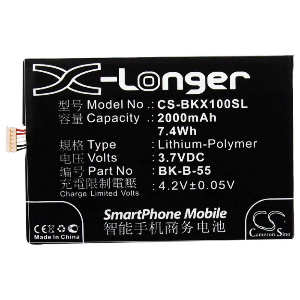 Batterier kompatibel med BBK VIVO X1 X1S X1ST CS-BKX100SL