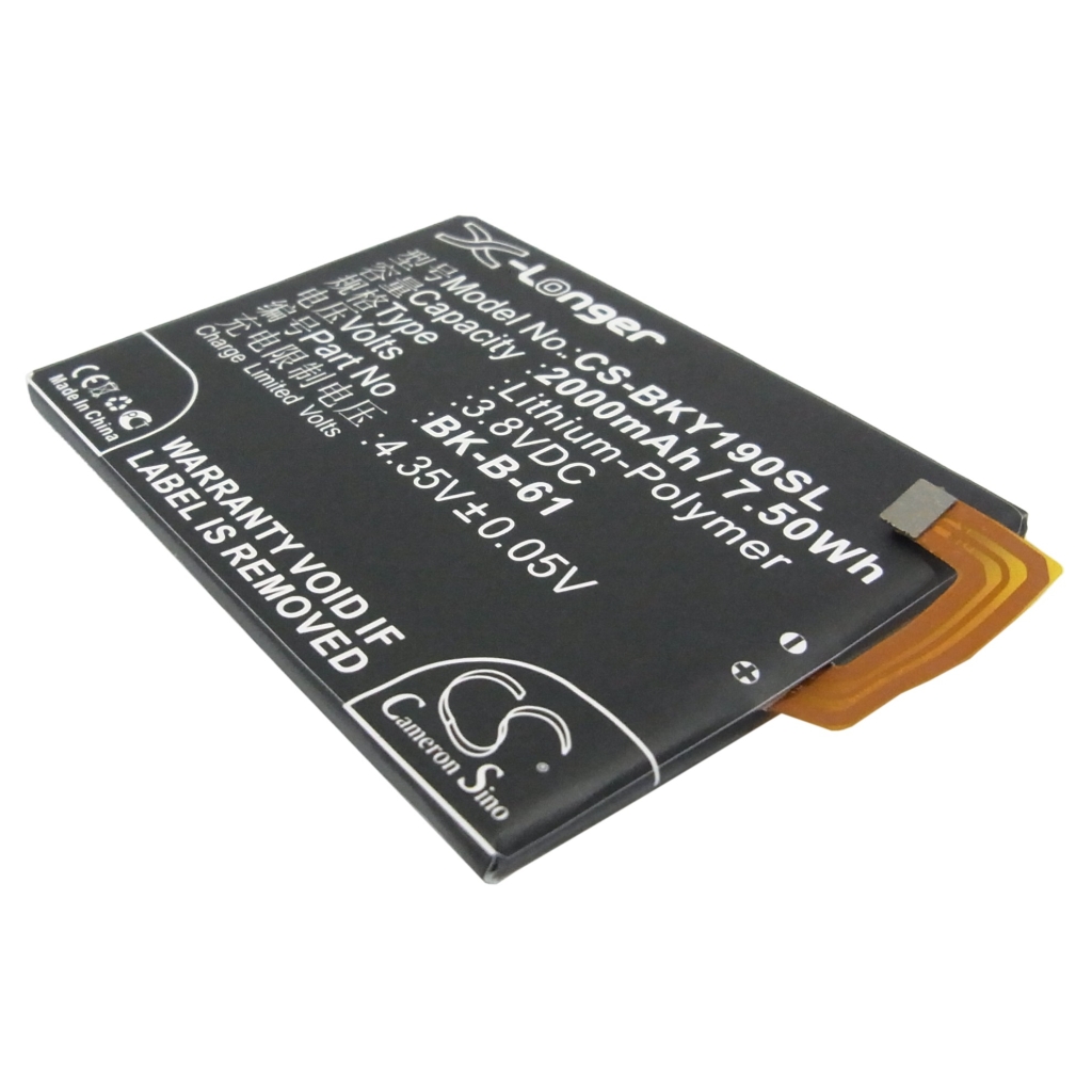 Batterier till mobiltelefoner BBK CS-BKY190SL