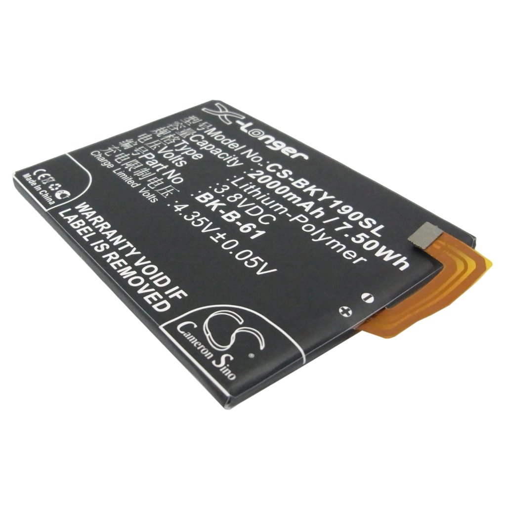 Batterier till mobiltelefoner BBK CS-BKY190SL