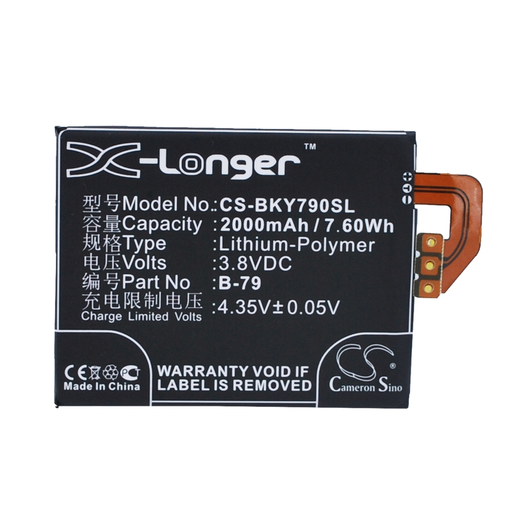 Batteri kompatibel med BBK CS-BKY790SL