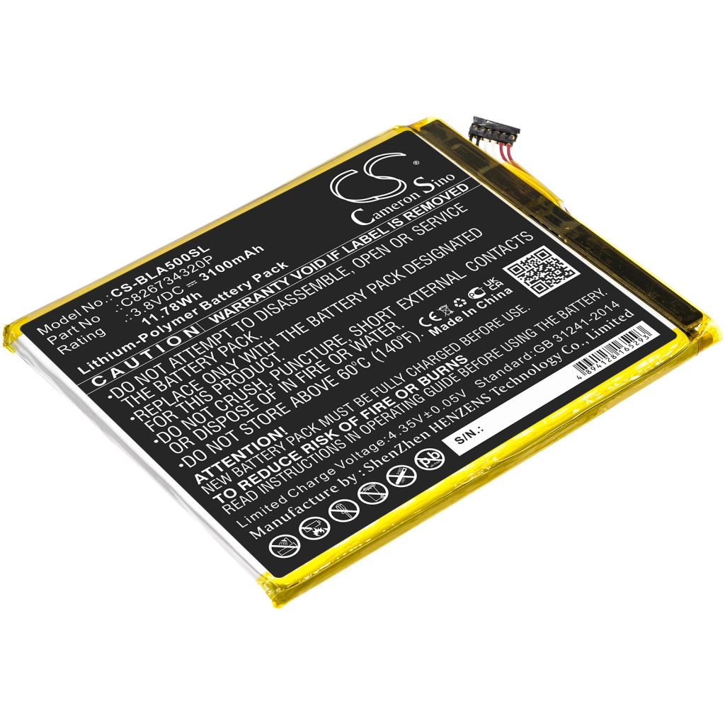 Batterier till mobiltelefoner BLU Grand XL