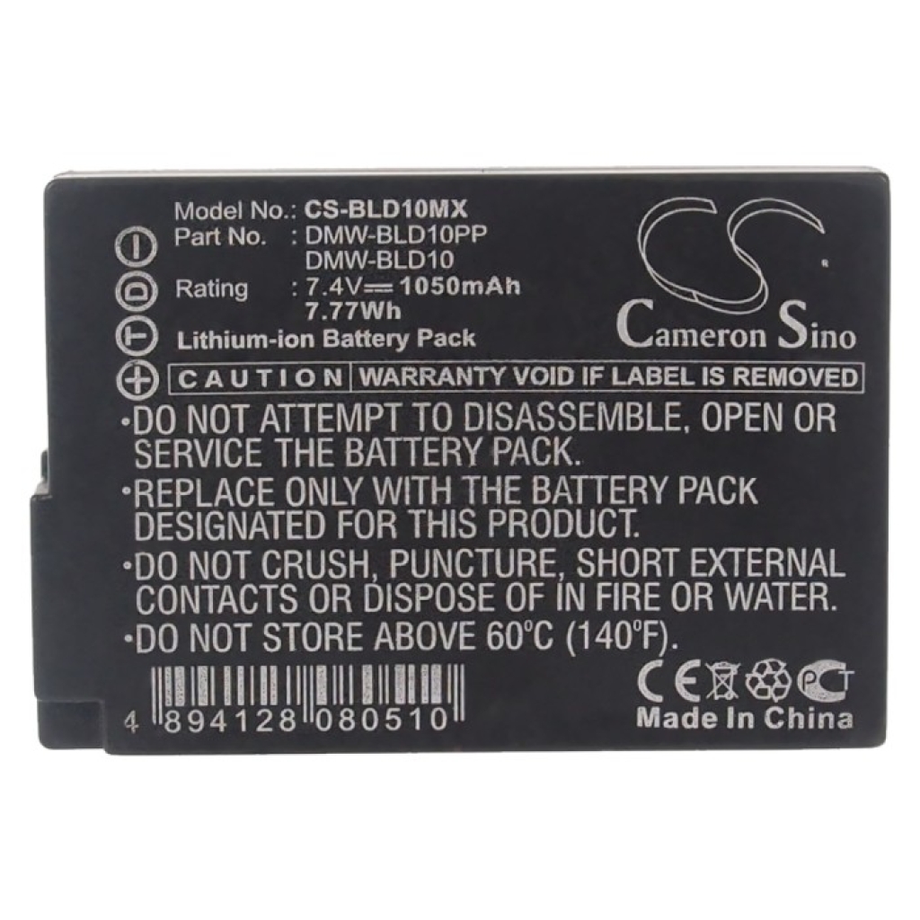 Camera Battery Panasonic Lumix DMC-ZS7R