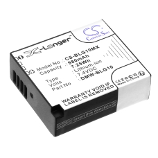 Kompatibel batteribyte för Panasonic BP-DC15,DMW-BLG10,DMW-BLG10E