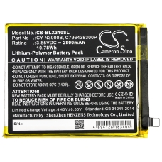 Kompatibel batteribyte för BLU C796438300P,CY-N3000B