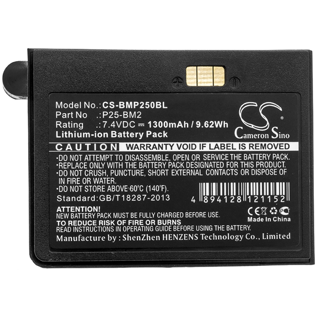 Batterier för betalningsterminaler Blue CS-BMP250BL