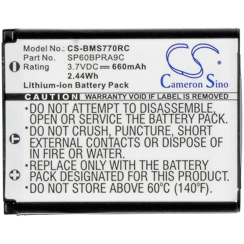 Batterier till trådlösa telefoner Batterier för tangentbord Sony Panasonic CS-BMS770RC