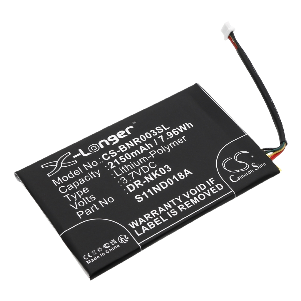 Compatible battery replacement for Barnes 