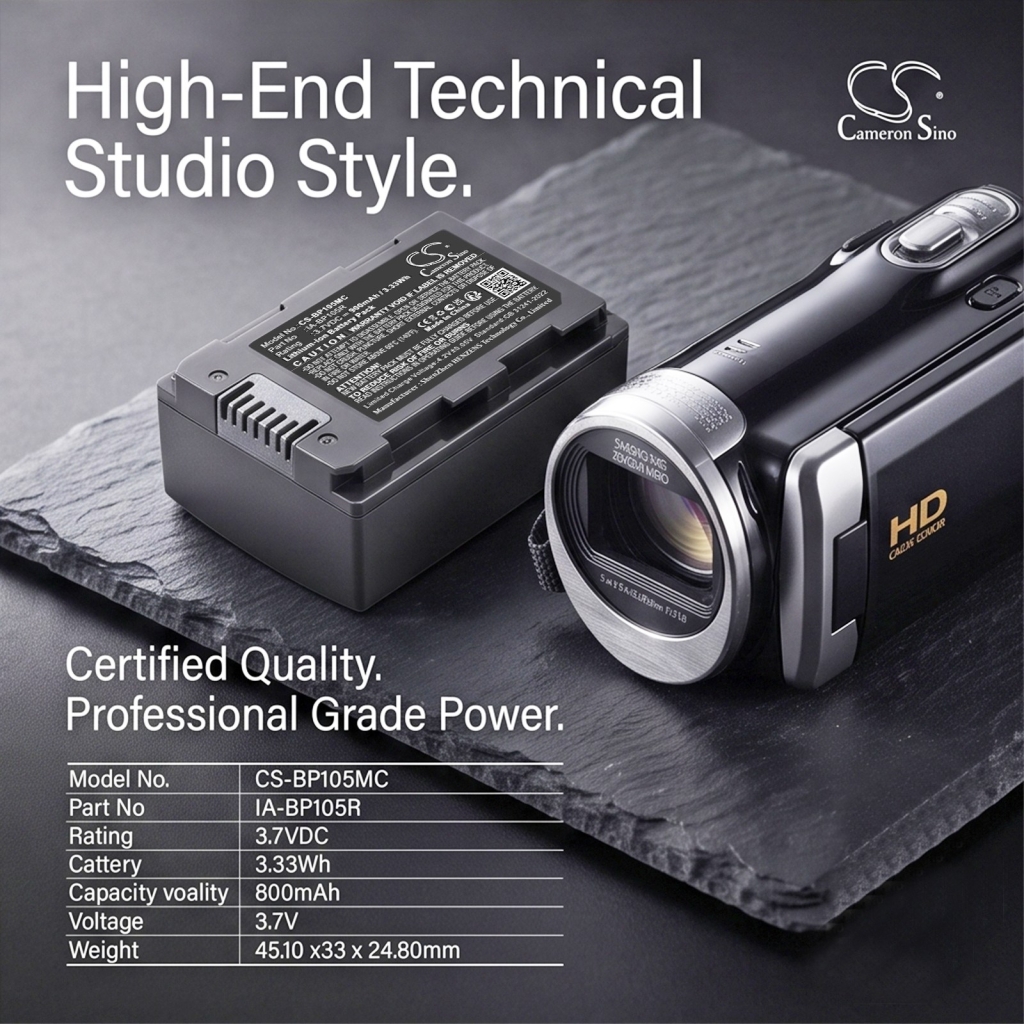 Battery compatible with Samsung CS-BP105MC