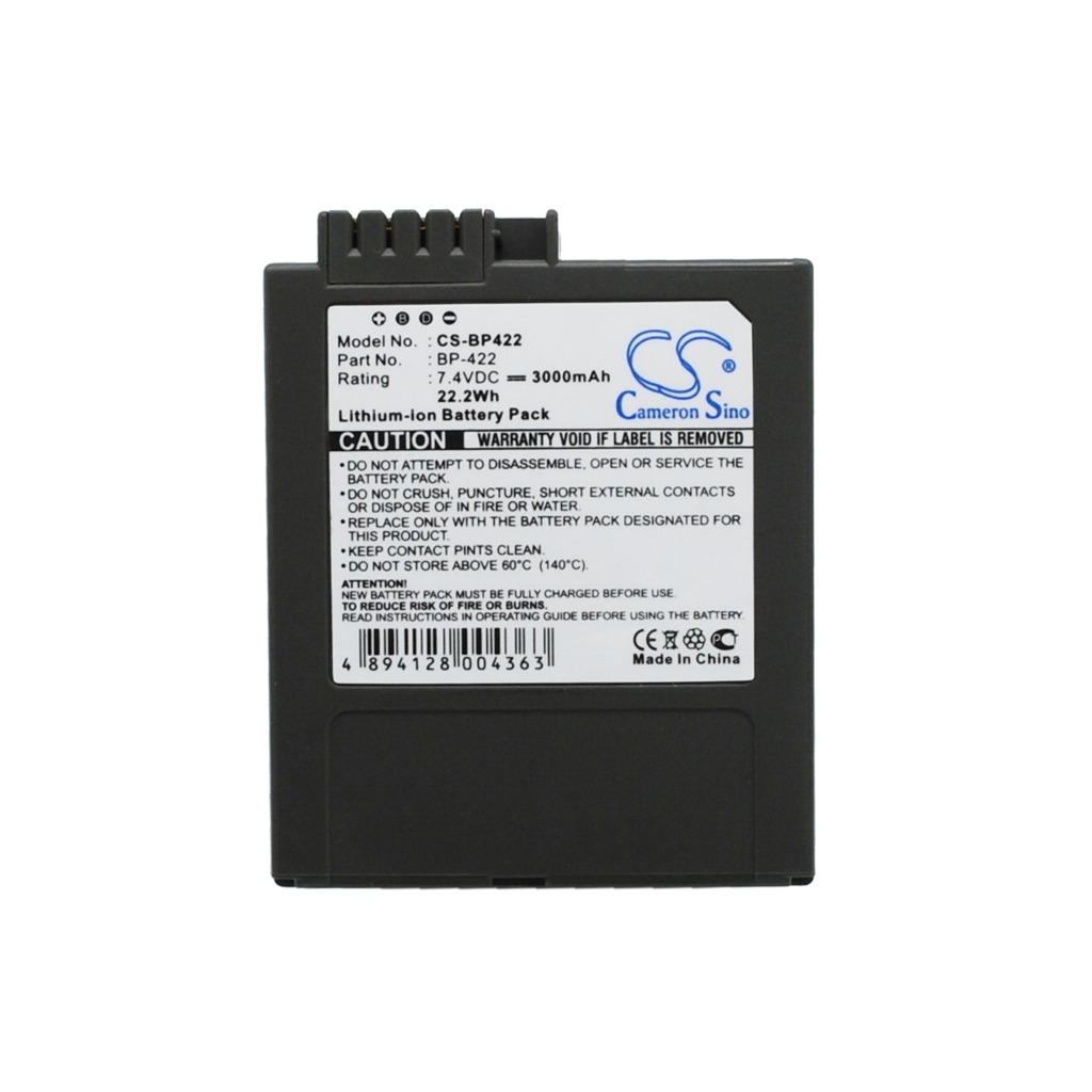 Batteri kompatibel med Canon CS-BP422
