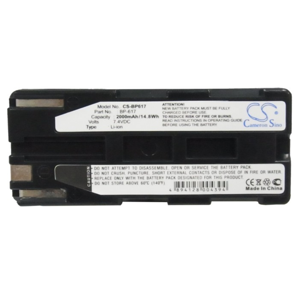 Batteri kompatibel med Canon CS-BP617