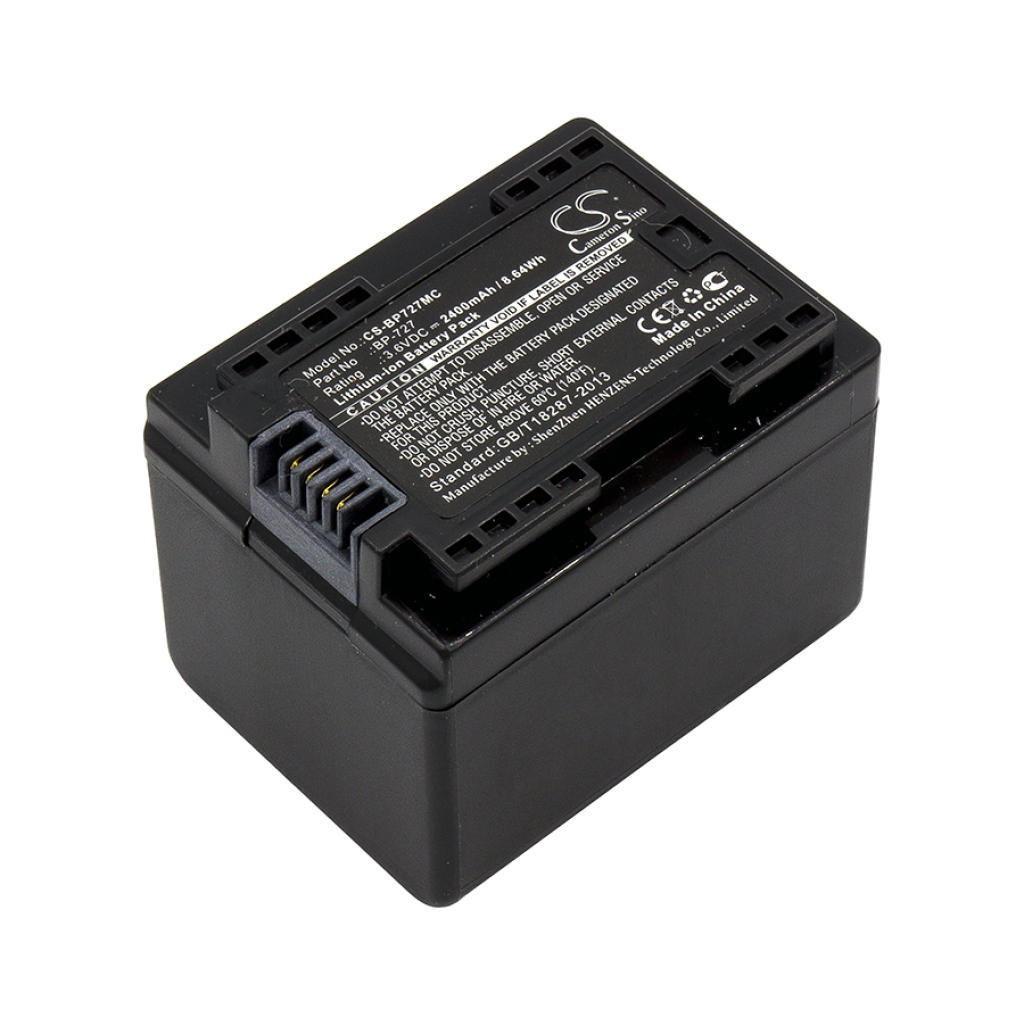 Kamerabatterier Canon CS-BP727MC