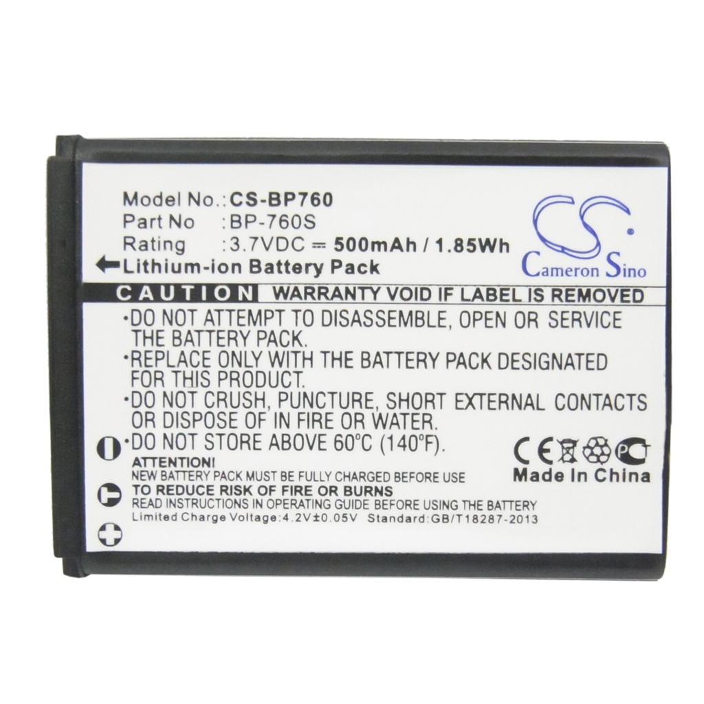 Batteri kompatibel med Kyocera CS-BP760