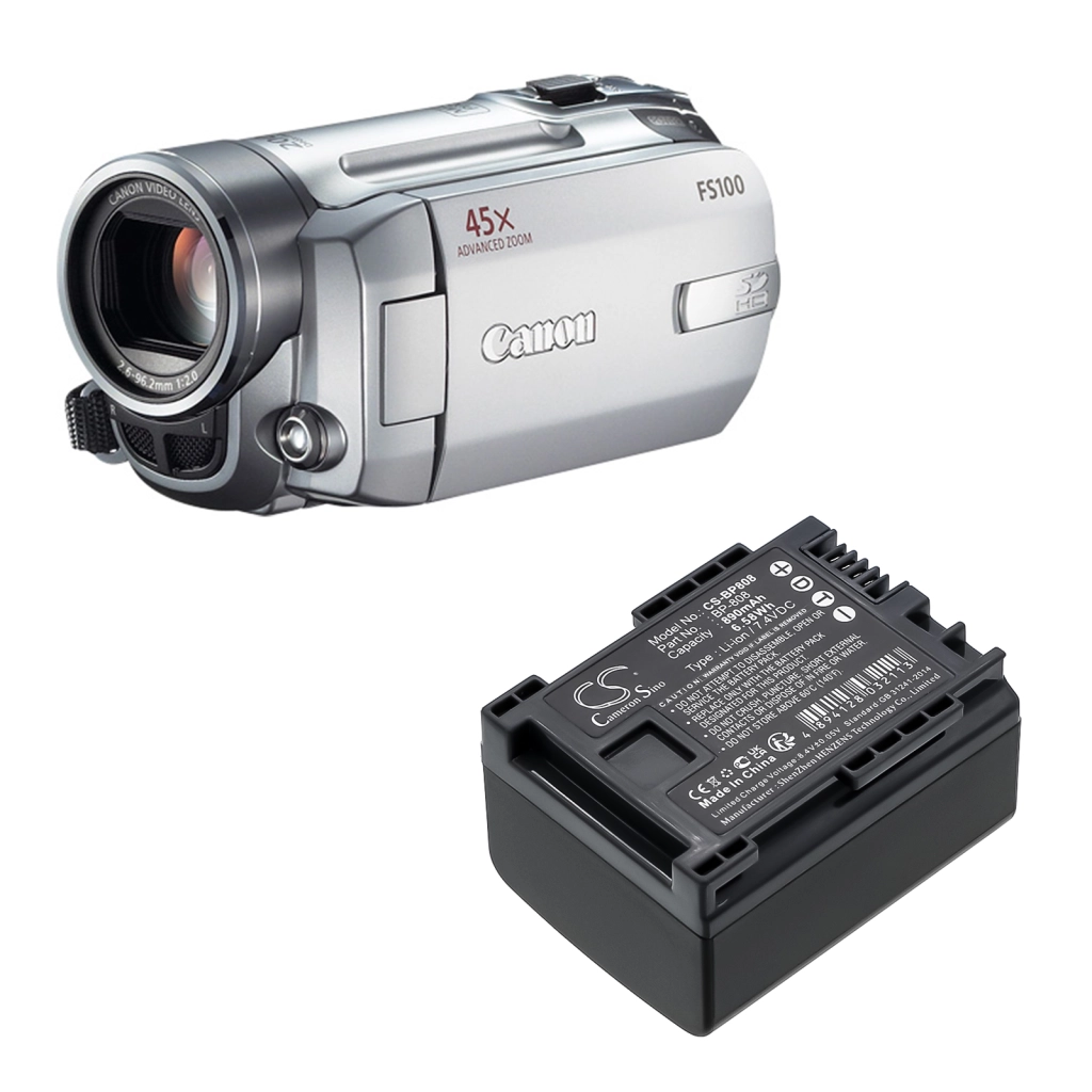 Kamerabatterier Canon VIXIA XA20