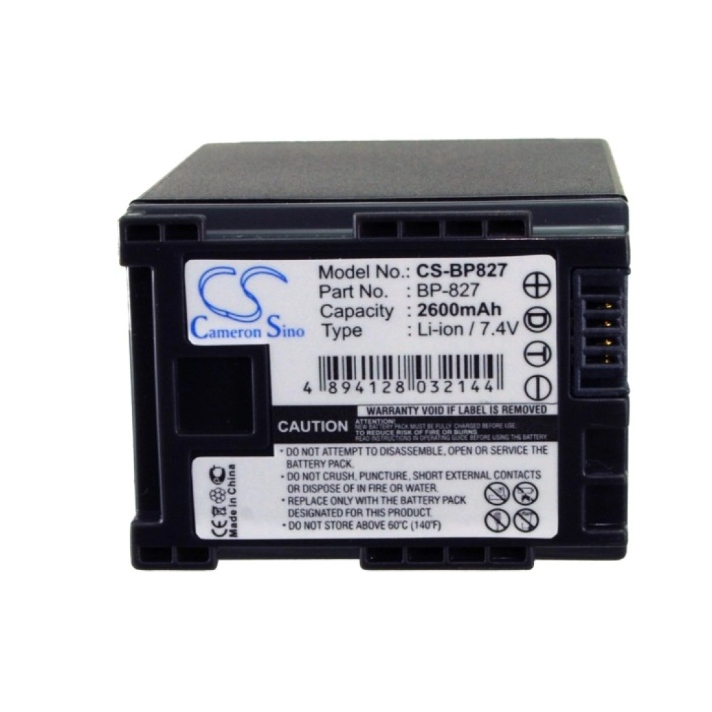 Kamerabatterier Canon CS-BP827