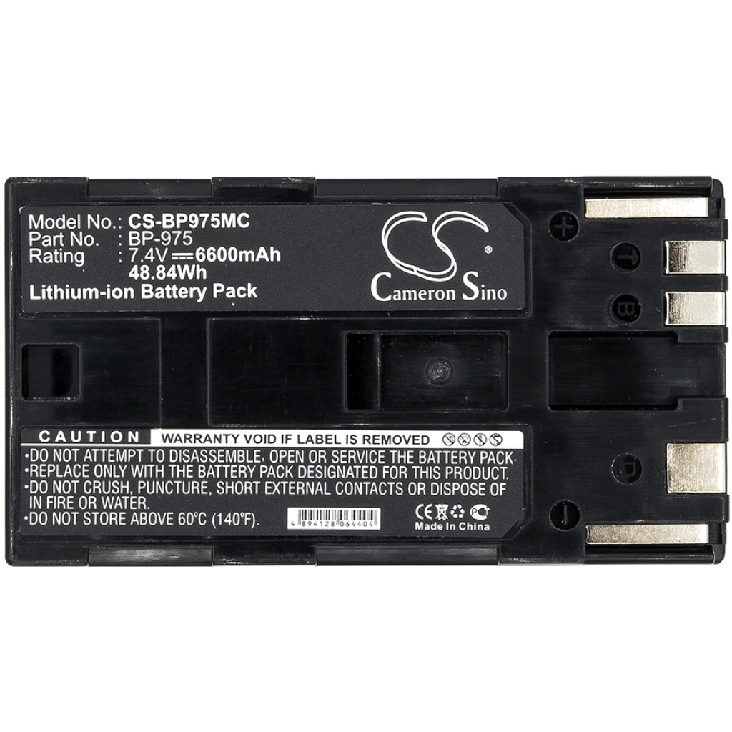 Kamerabatterier Canon CS-BP975MC