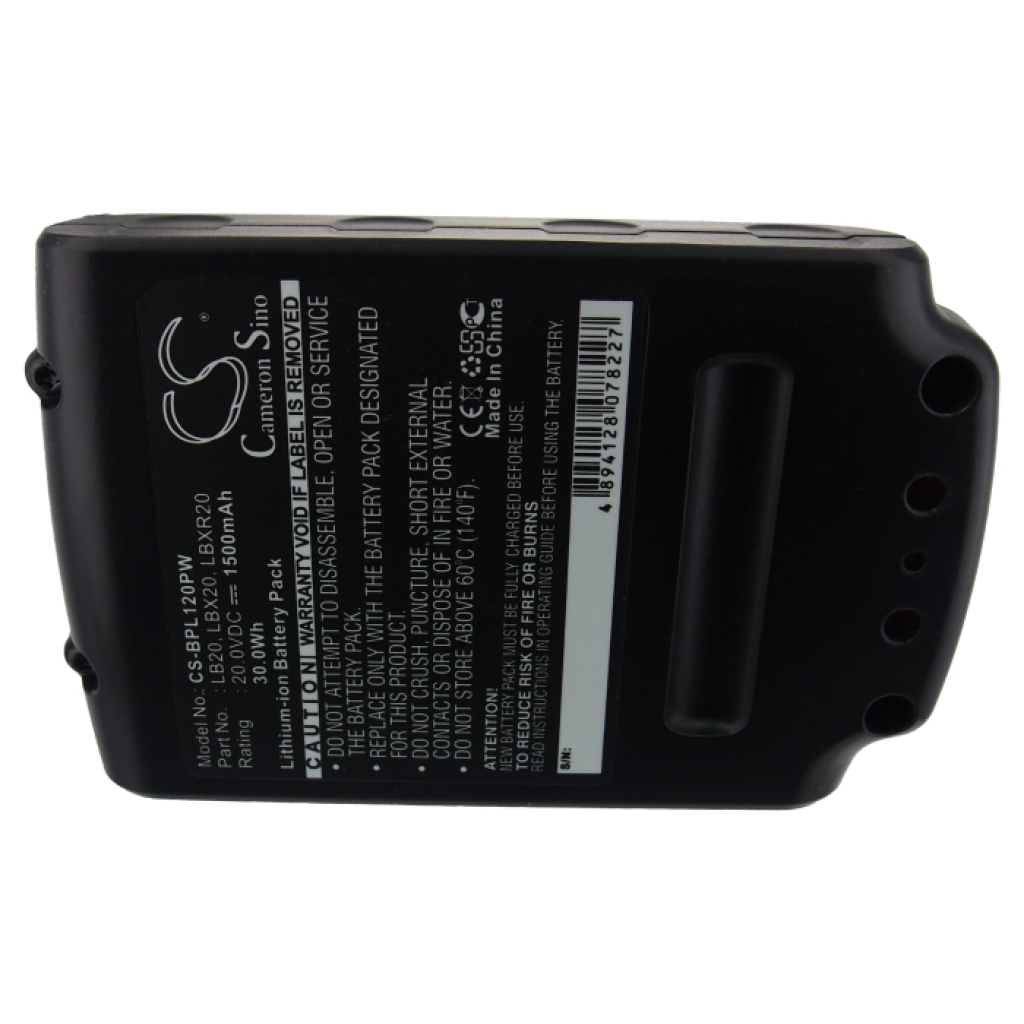 Battery industrial Porter cable PCCK619L8