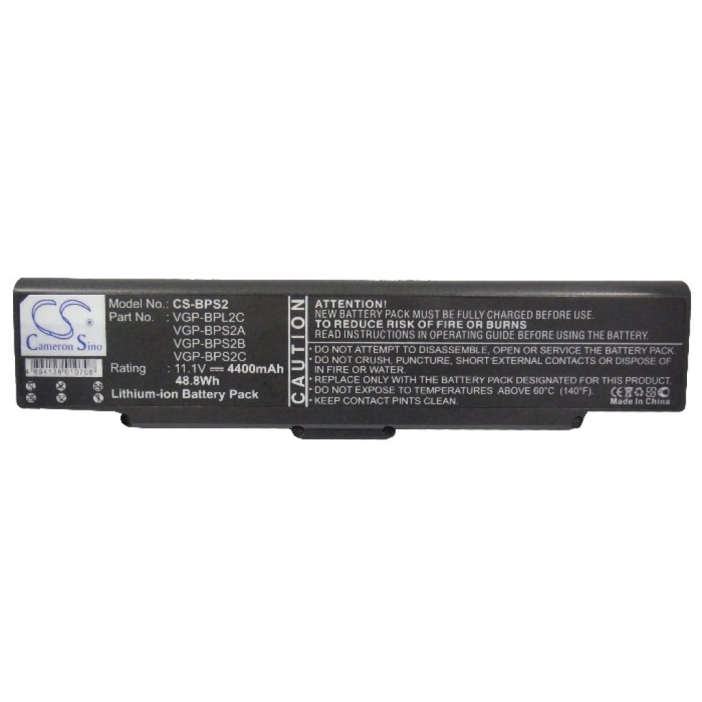 Batterier till bärbara datorer Sony CS-BPS2