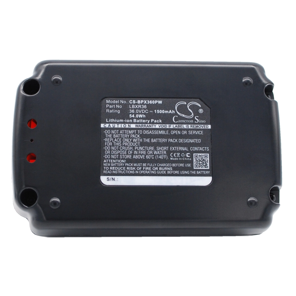 Compatible battery replacement for Black 