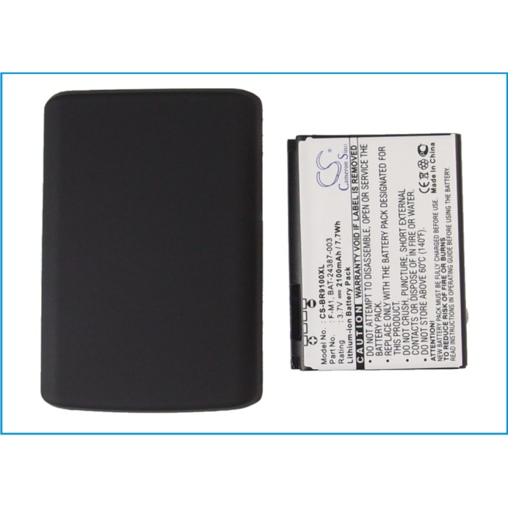 Batteri kompatibel med Blackberry CS-BR9100XL
