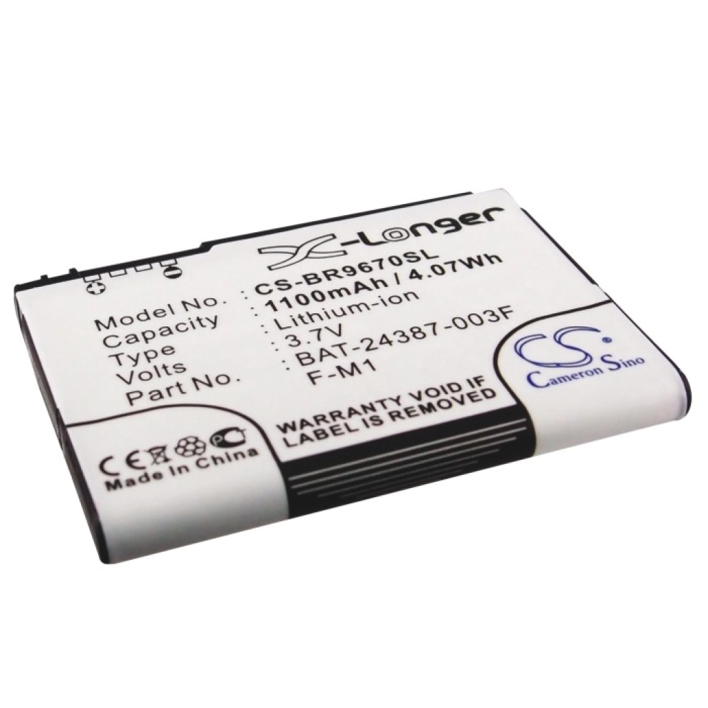 Batterier till mobiltelefoner Blackberry Striker