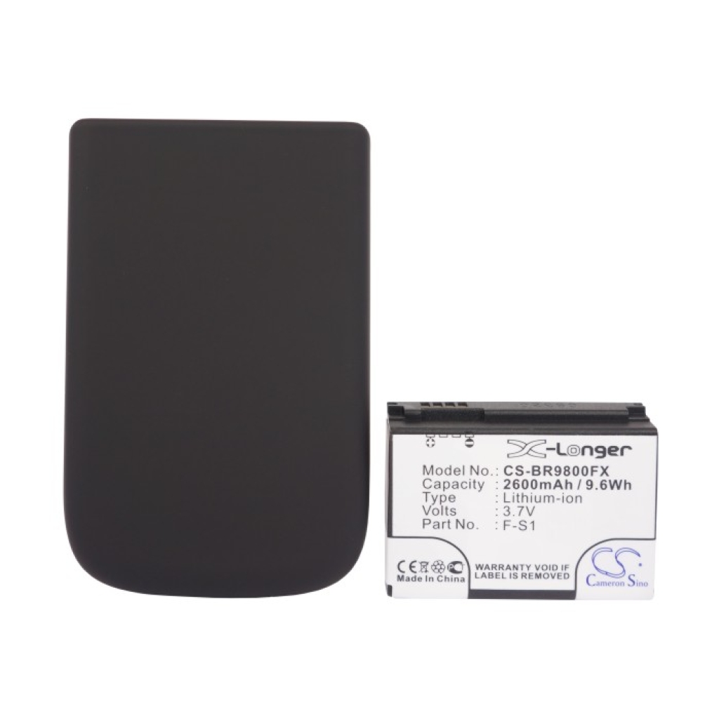 Batteri kompatibel med Blackberry CS-BR9800FX