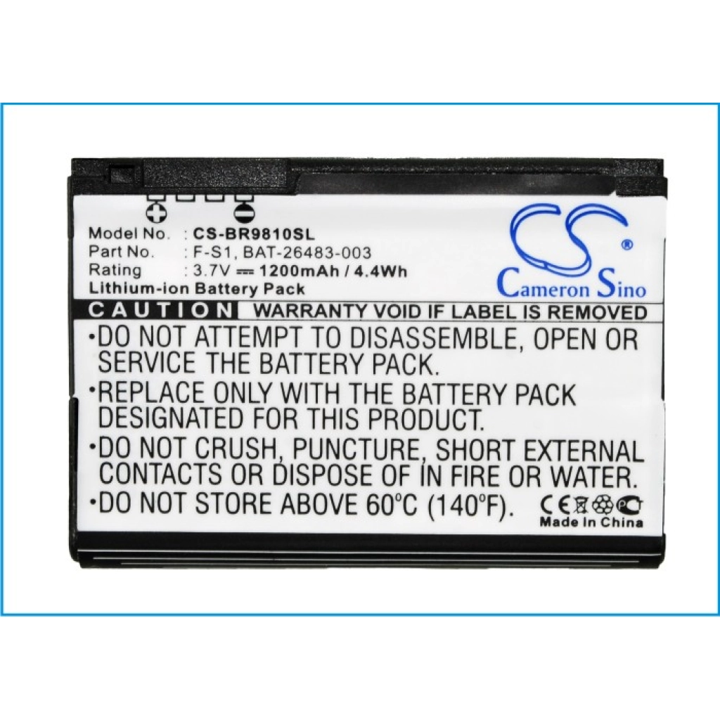Batterier till mobiltelefoner Blackberry Torch Slider 9800
