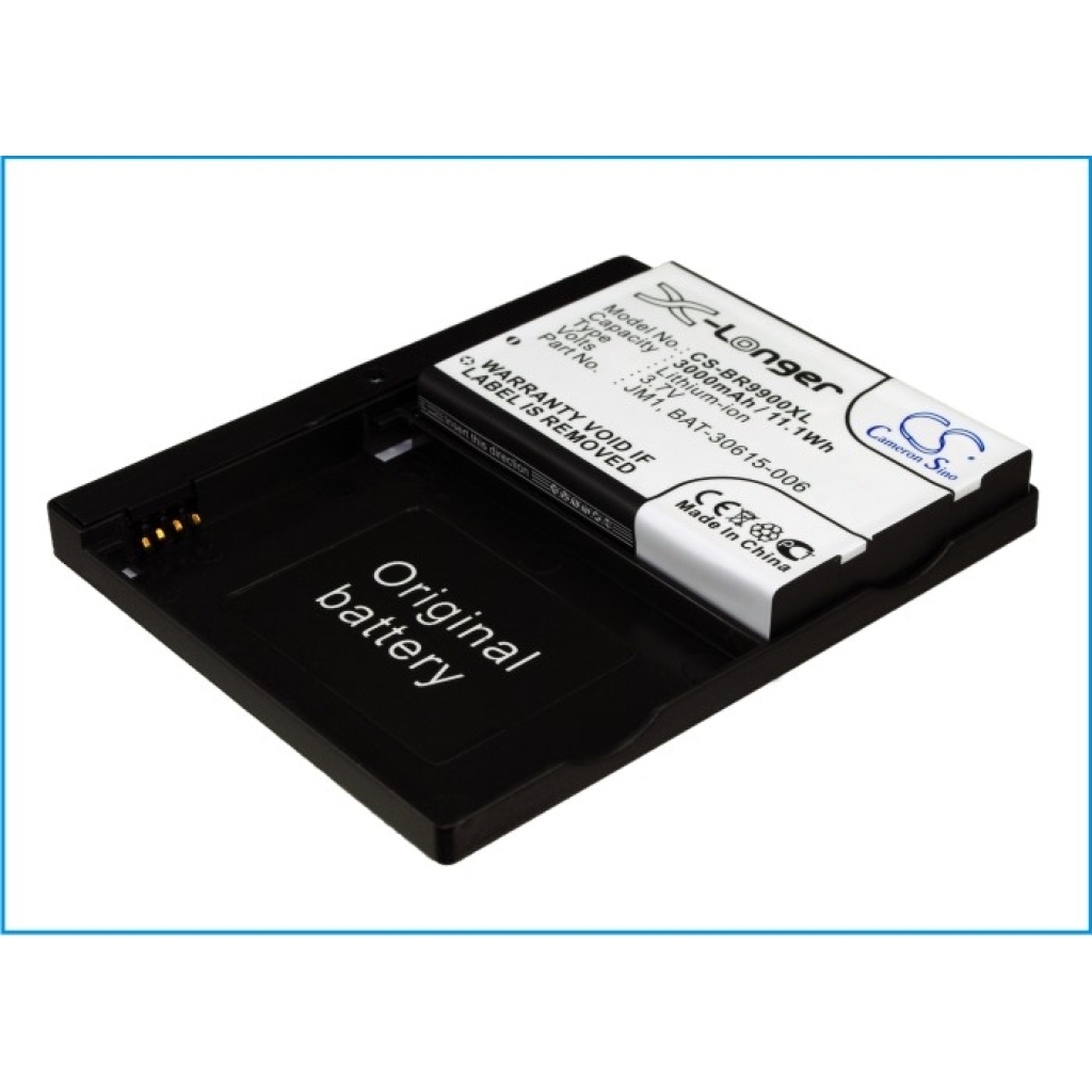 Batteri kompatibel med Blackberry CS-BR9900XL
