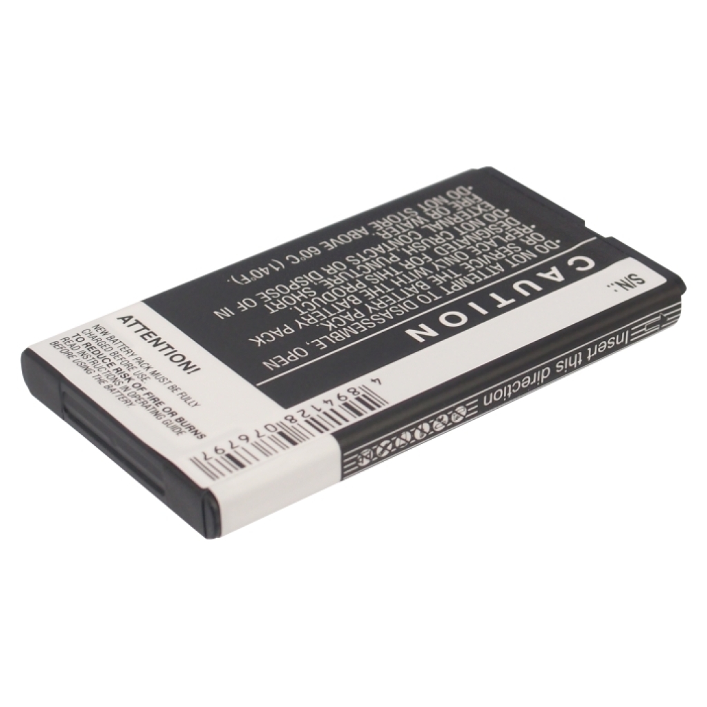 Batteri kompatibel med Blackberry Porsche design CS-BRQ100XL