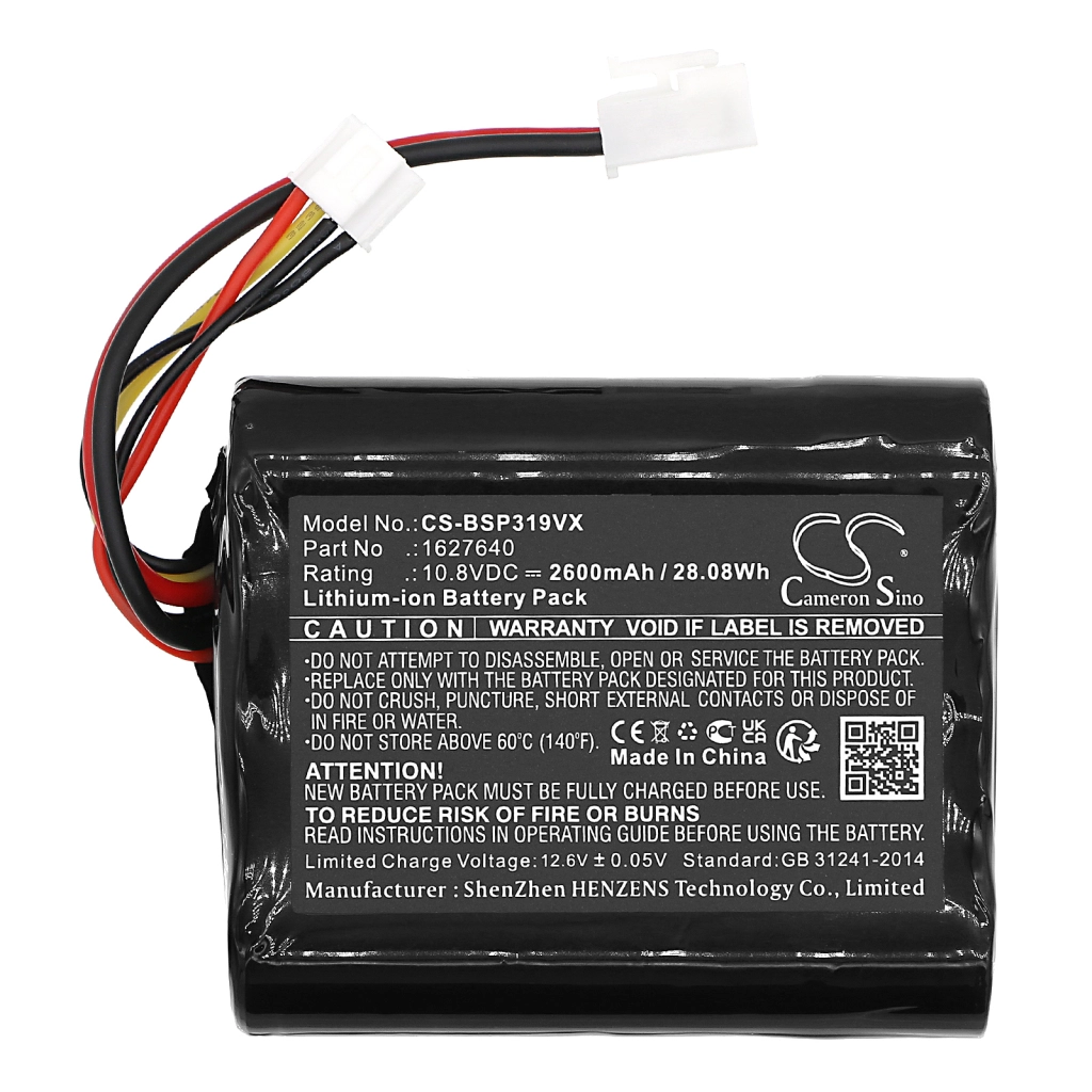 Batterier till dammsugare Bissell CS-BSP319VX