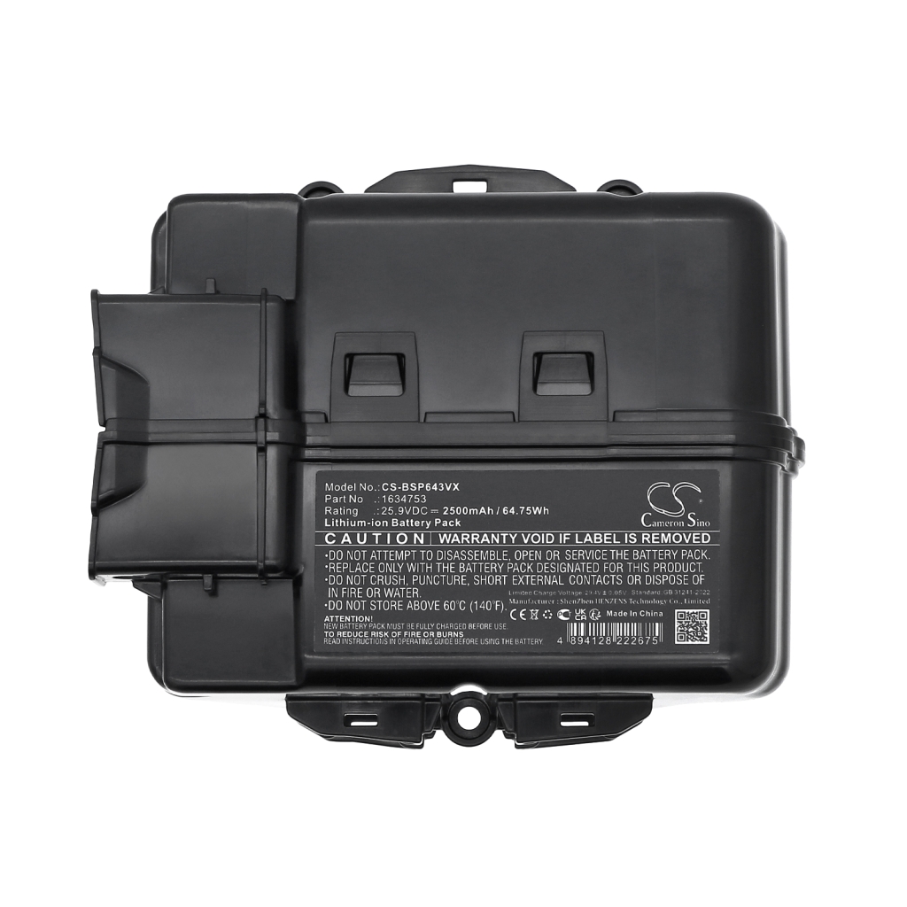 Compatible battery replacement for Bissell 1634753