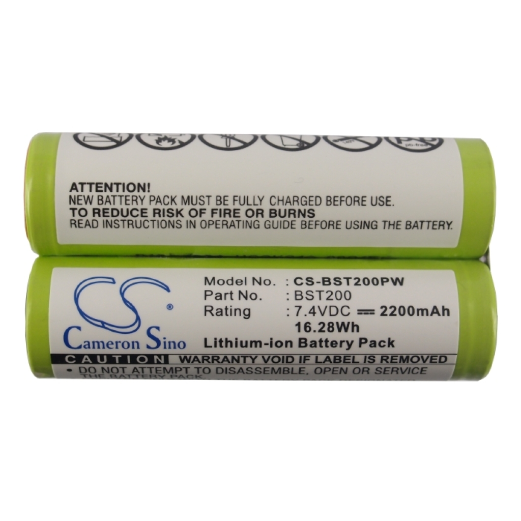 Compatible battery replacement for BOSCH BST200