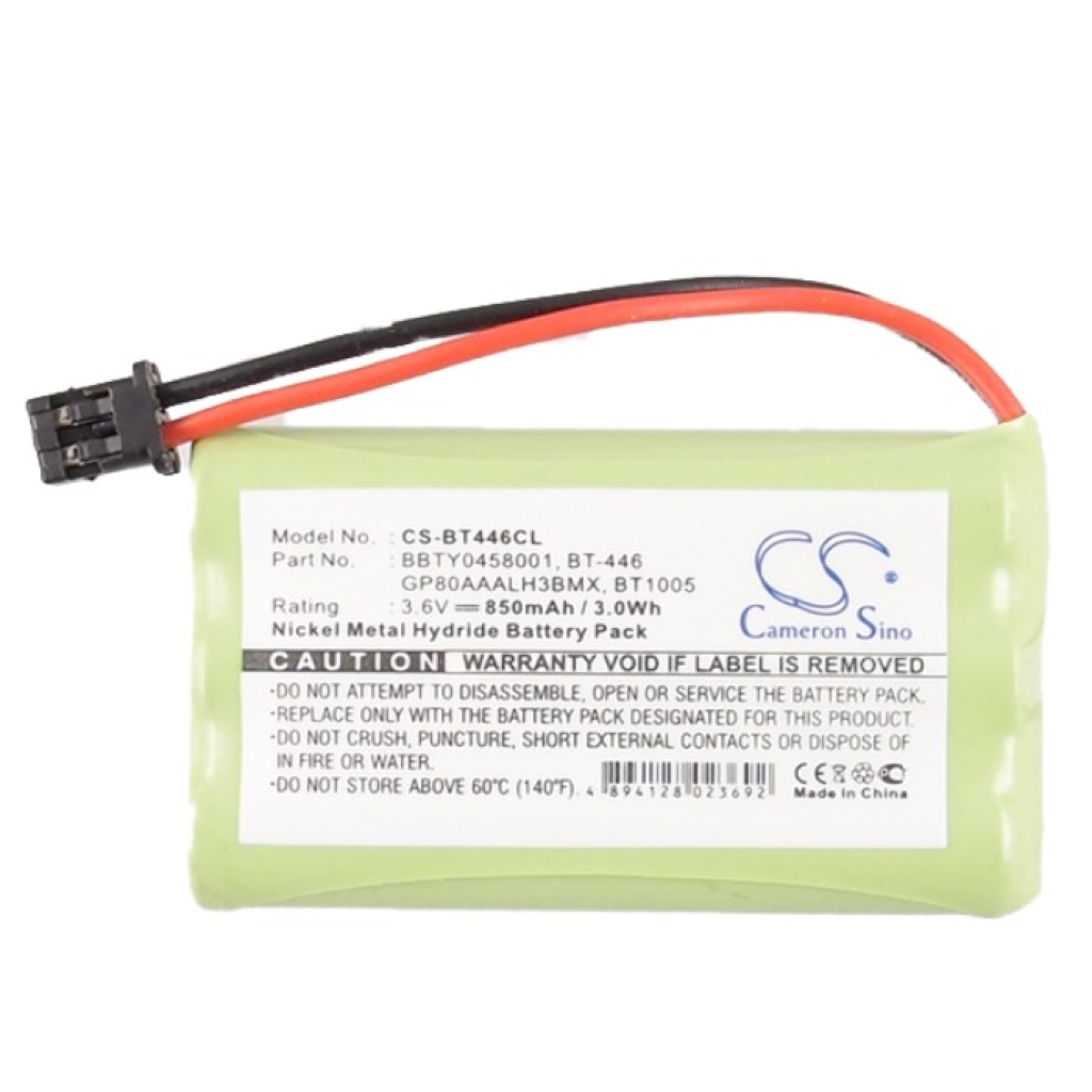 Cordless Phone Battery Radio Shack 43-3554