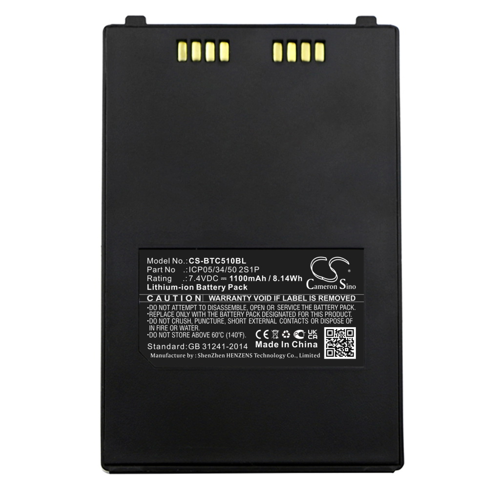 Compatible battery replacement for Bitel ICP05/34/50 2S1P