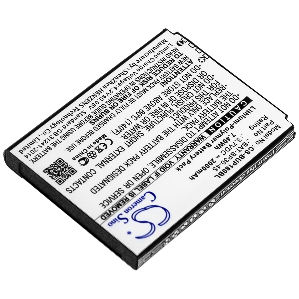 Batterier för skanner Bluebird CS-BUP180BL
