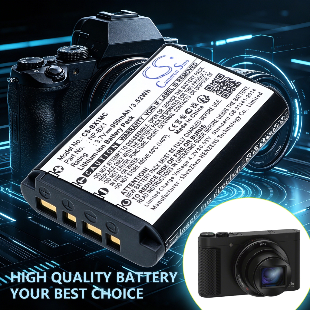 Battery compatible with Camera Battery