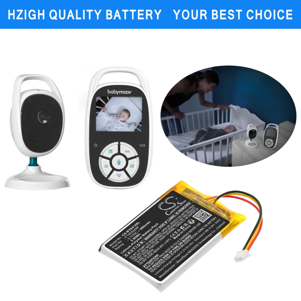 Battery Replaces FT453548P
