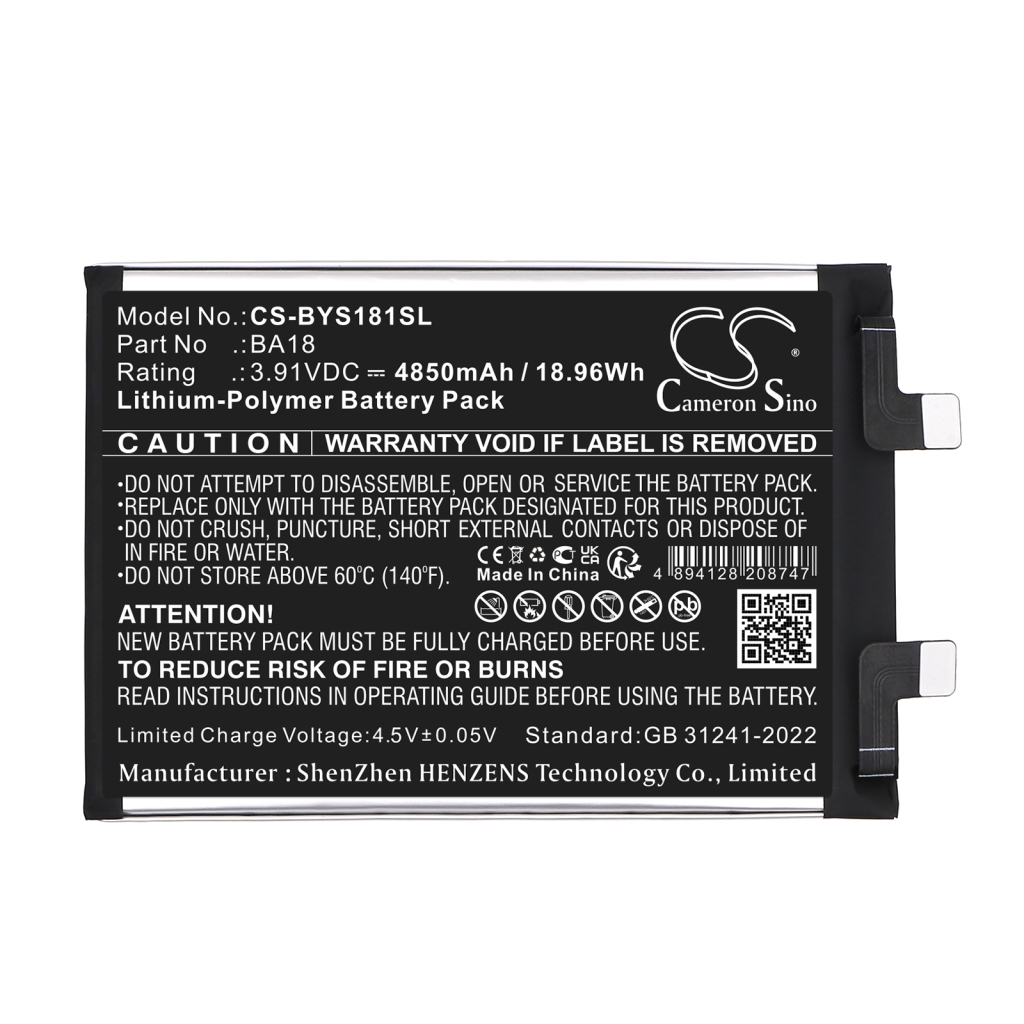 Batterier till mobiltelefoner Vivo CS-BYS181SL