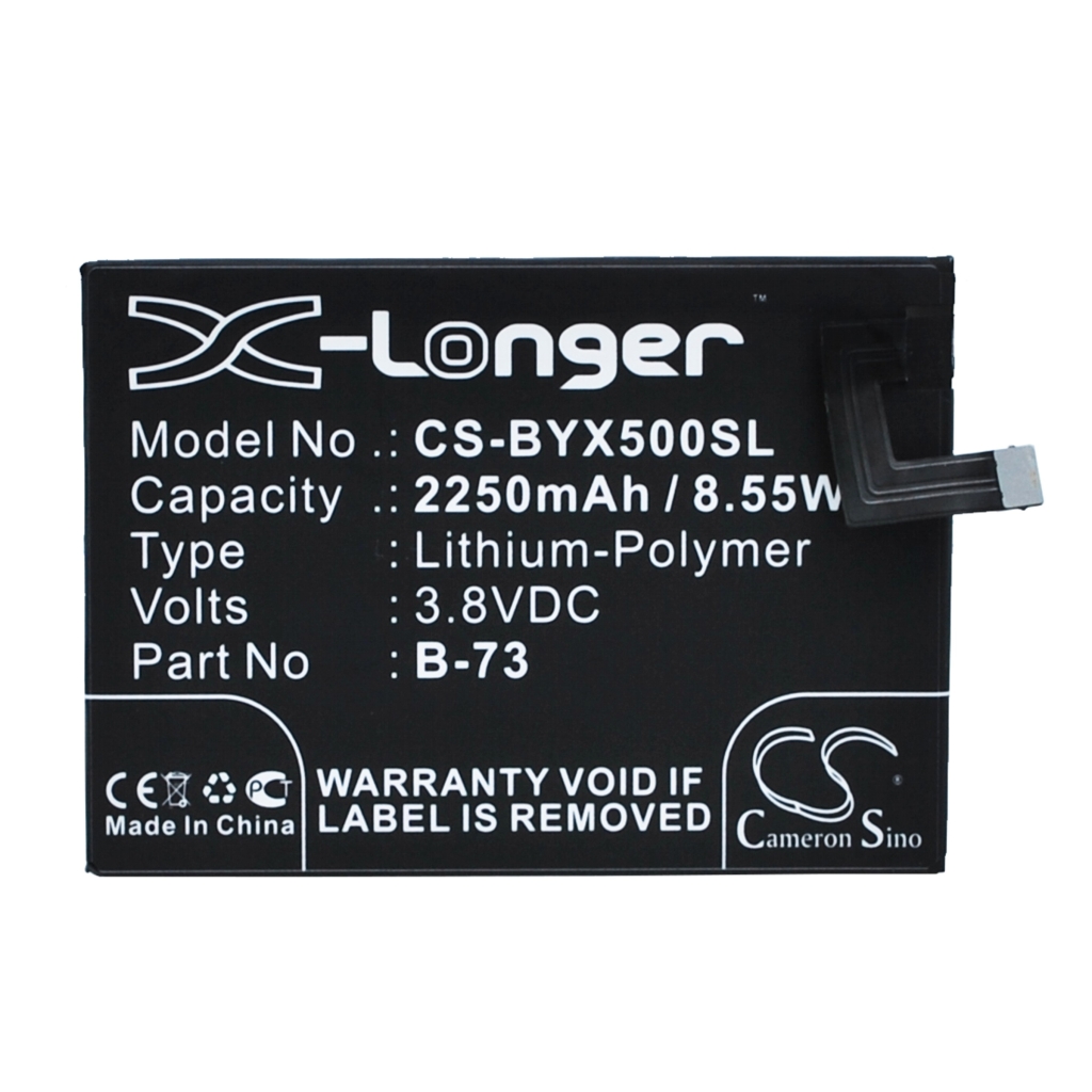 Batterier till mobiltelefoner BBK CS-BYX500SL