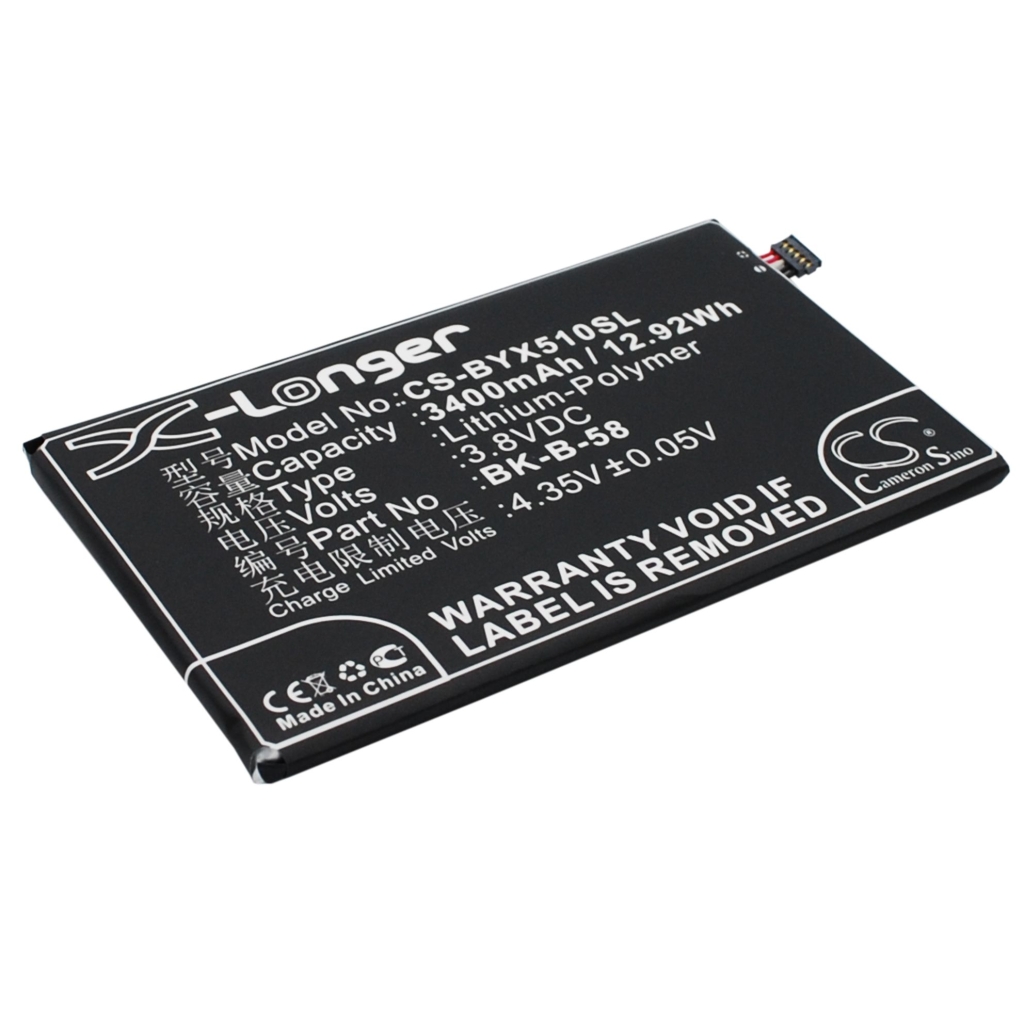 Batterier till mobiltelefoner BBK CS-BYX510SL