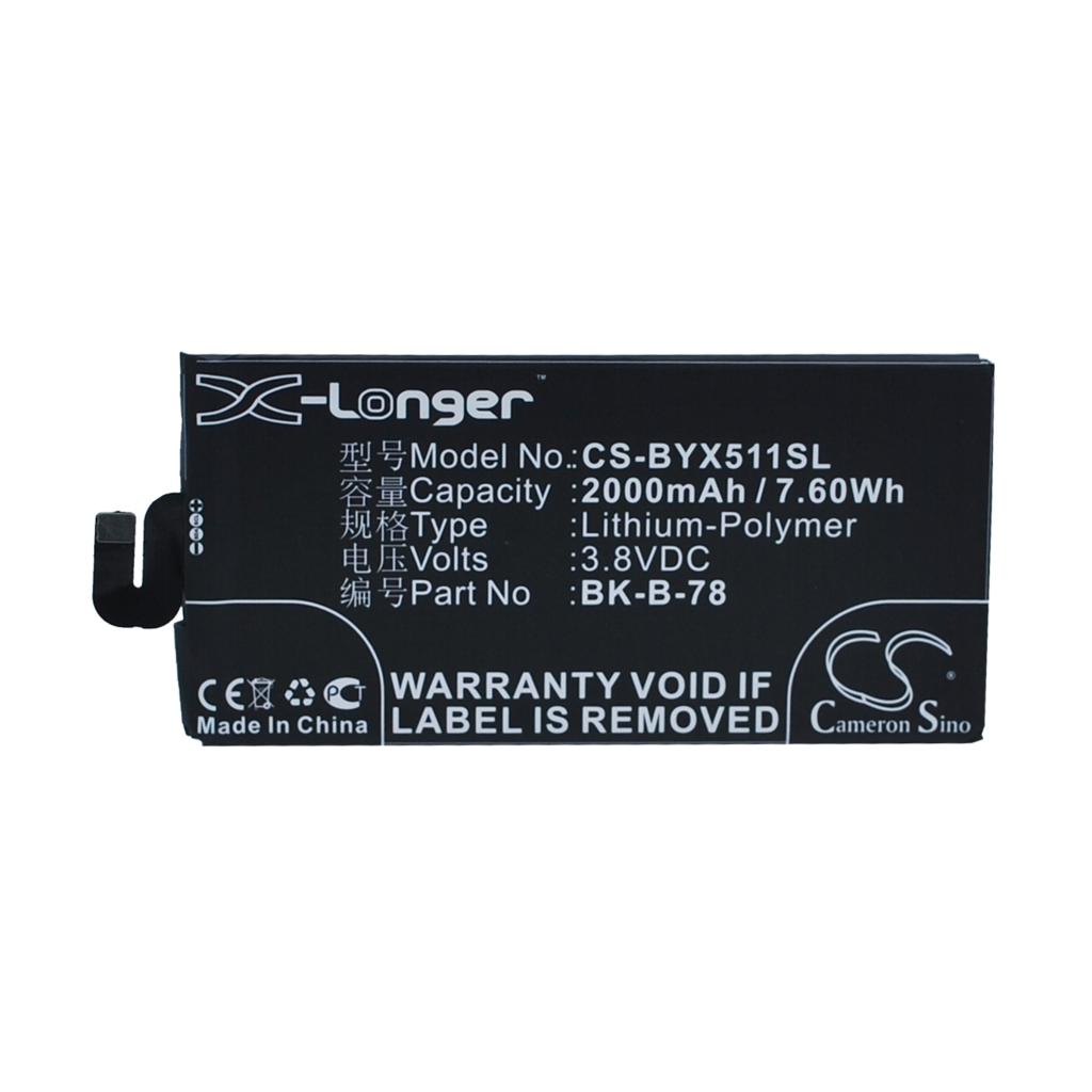 Batterier till mobiltelefoner BBK CS-BYX511SL