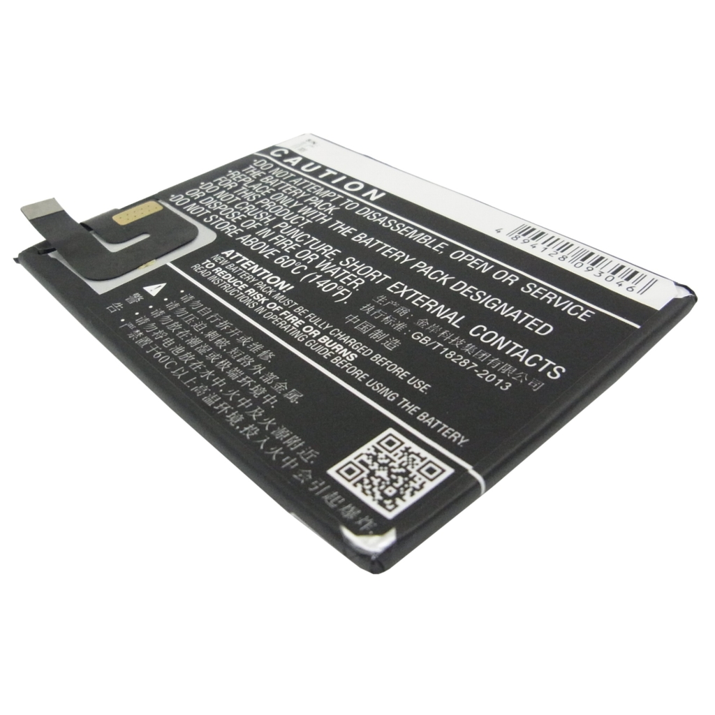Batteri kompatibel med BBK Vivo CS-BYX520SL