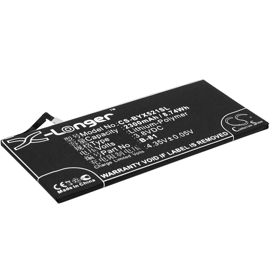 Batterier till mobiltelefoner BBK CS-BYX521SL