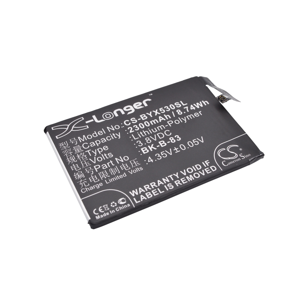 Batterier till mobiltelefoner BBK CS-BYX530SL