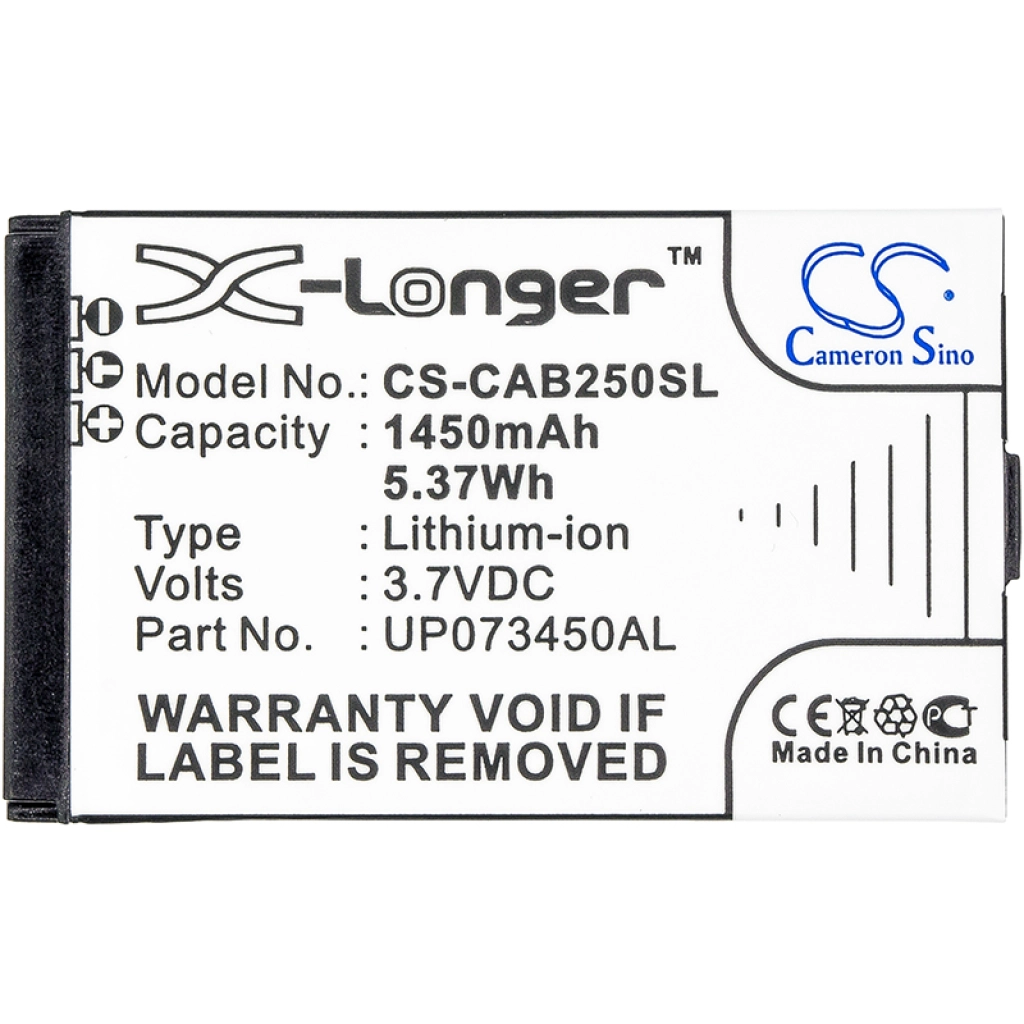 Batterier Ersätter UP073450AL