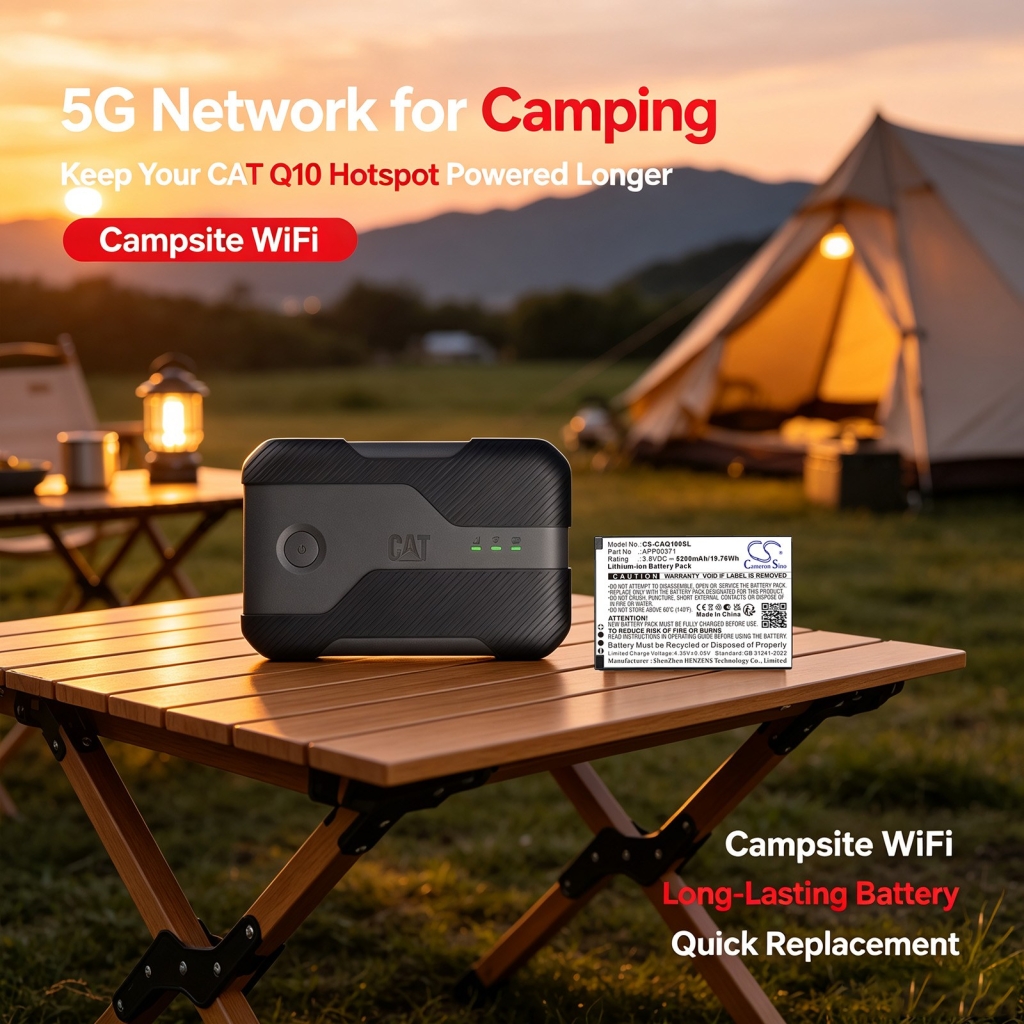 Batterier kompatibel med CAT Q10 5G CS-CAQ100SL