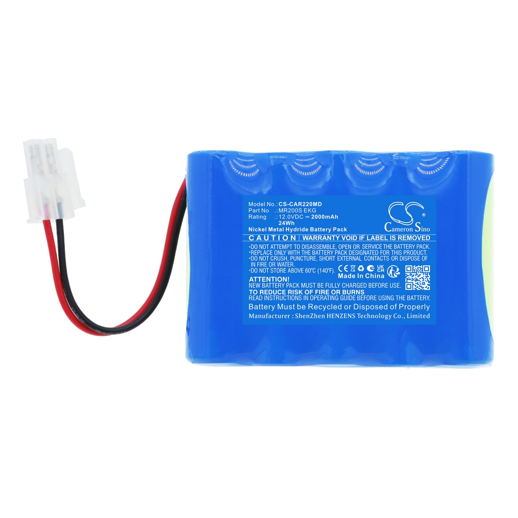 Batteri kompatibel med Cardioline CS-CAR220MD