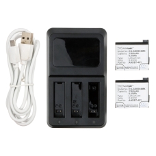 Compatible replacement for GoPro 335-06532-000,AHDBT-401