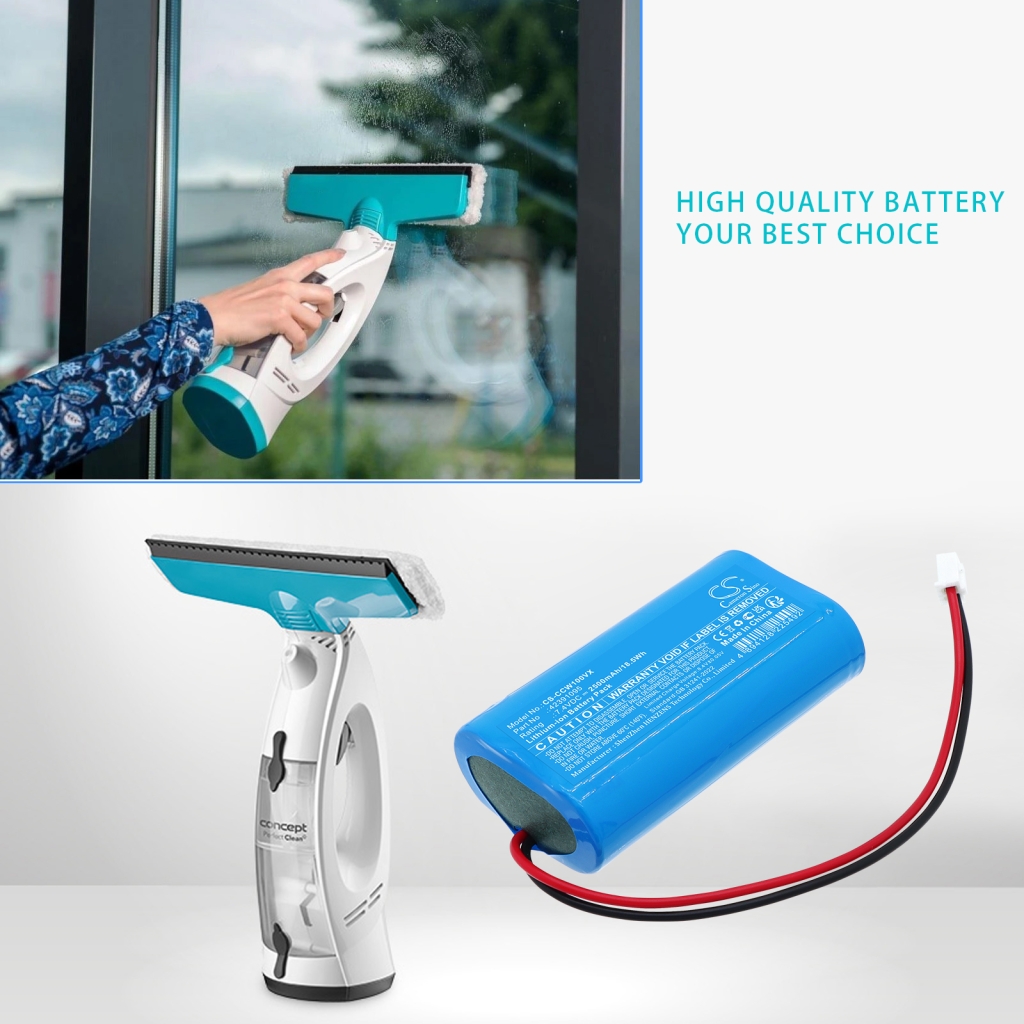 Batterier till dammsugare Concept CS-CCW100VX